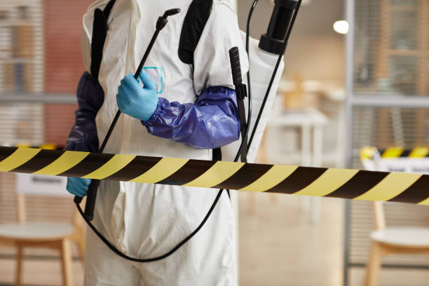 Professional Blood Cleanup technician working in Midway, GA